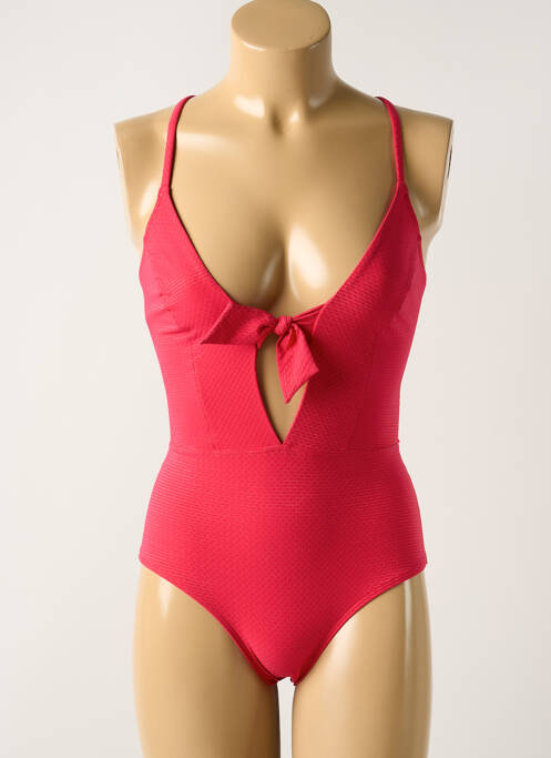 Maillot de bain 1 pièce haut soutien-gorge emboitant haut soutien-gorge emboitant rose SIMONE PERELE femme