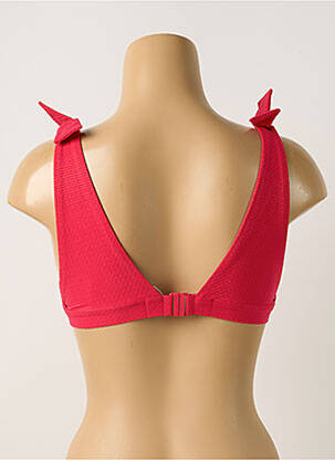 Haut de maillot de bain stretch haut triangles rose SIMONE PERELE femme