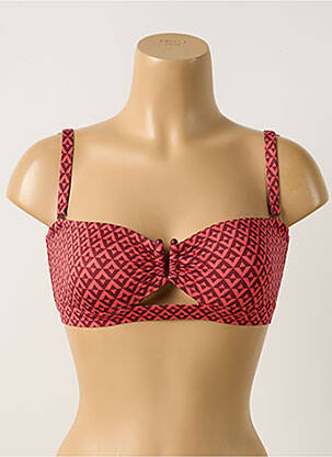 Haut de maillot de bain stretch haut soutien-gorge balconnet rose SIMONE PERELE femme