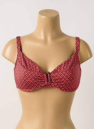 Haut de maillot de bain stretch haut soutien-gorge emboitant rose SIMONE PERELE femme