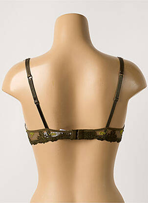 Soutien-gorge effet matière satinée haut soutien-gorge moulé vert PASSIONATA femme