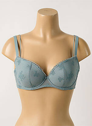 Soutien-gorge légère et transparente haut soutien-gorge moulé bleu PASSIONATA femme