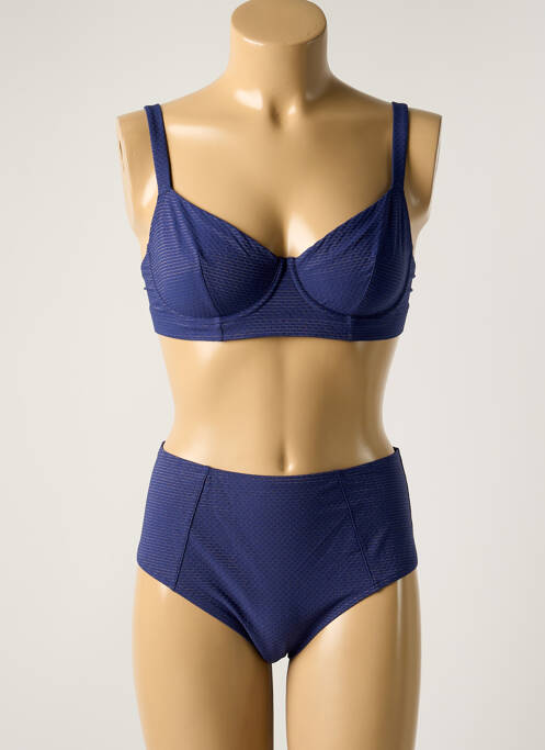 Maillot de bain 2 pièces bleu SIMONE PERELE pour femme