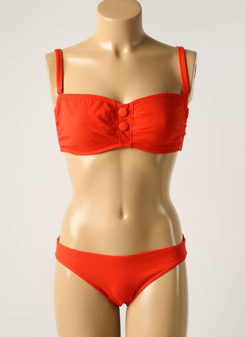 Maillot de bain 2 pièces orange SIMONE PERELE pour femme