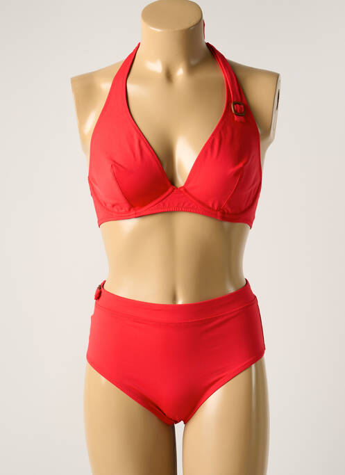 Maillot de bain 2 pièces rouge SIMONE PERELE pour femme