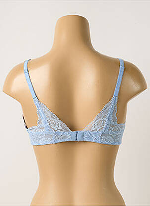 Soutien-gorge effet matière satinée haut soutien-gorge moulé bleu AUBADE femme