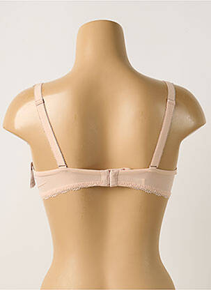 Soutien-gorge effet matière satinée haut soutien-gorge moulé chair AUBADE femme