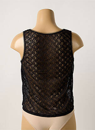 Top/caraco tissage dentelle noir SIMONE X SIMONE PÉRÈLE femme