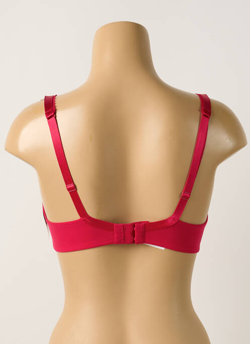 Soutien-gorge effet matière satinée haut soutien-gorge push-up rose AUBADE femme
