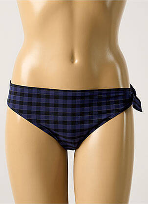 Bas de maillot de bain micro fibres culotte bleu SIMONE PERELE femme