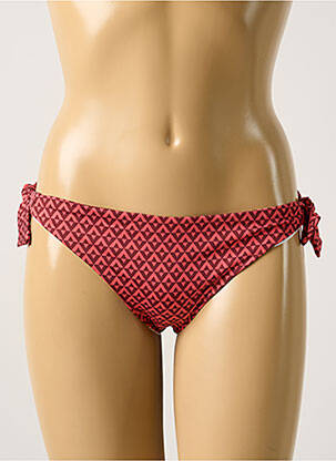 Bas de maillot de bain tissage satiné bikini violet SIMONE PERELE femme
