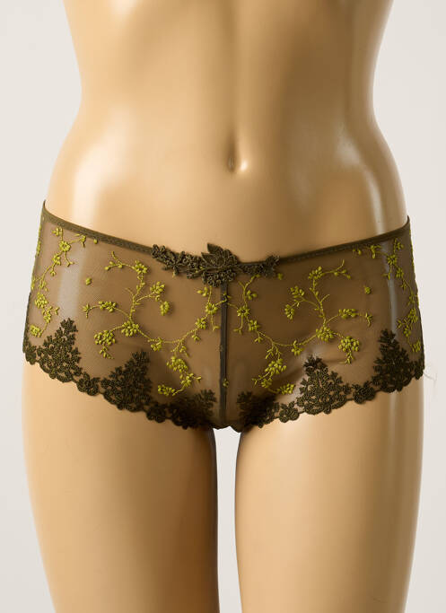 Shorty vert PASSIONATA pour femme