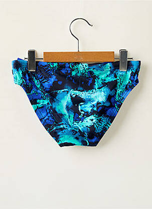 Slip de bain tissage satiné bleu SPEEDO garcon