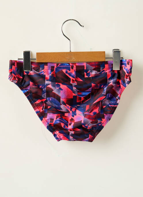 Slip de bain tissage satiné violet SPEEDO garcon