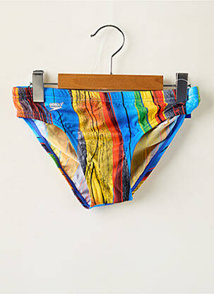 Slip de bain imprimé rayures bleu SPEEDO garçon