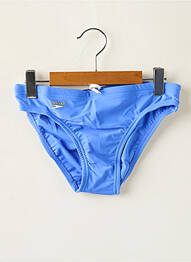 Slip de bain tissage satiné bleu SPEEDO garcon