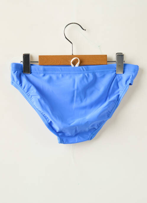Slip de bain tissage satiné bleu SPEEDO garcon