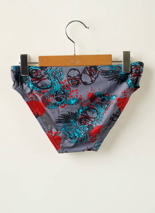 Slip de bain gris SPEEDO pour garçon