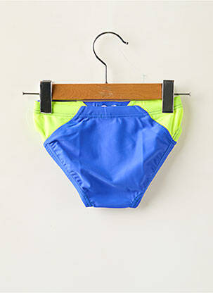 Slip de bain tissage satiné bleu SPEEDO garçon