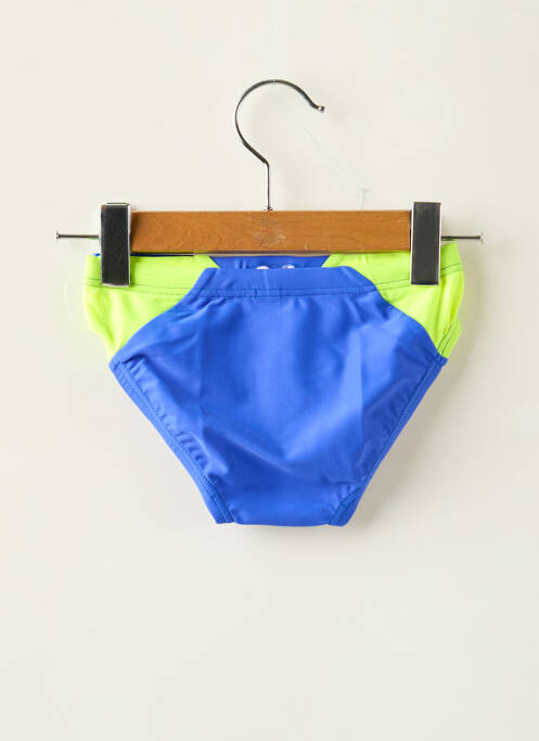 Slip de bain tissage satiné bleu SPEEDO garcon