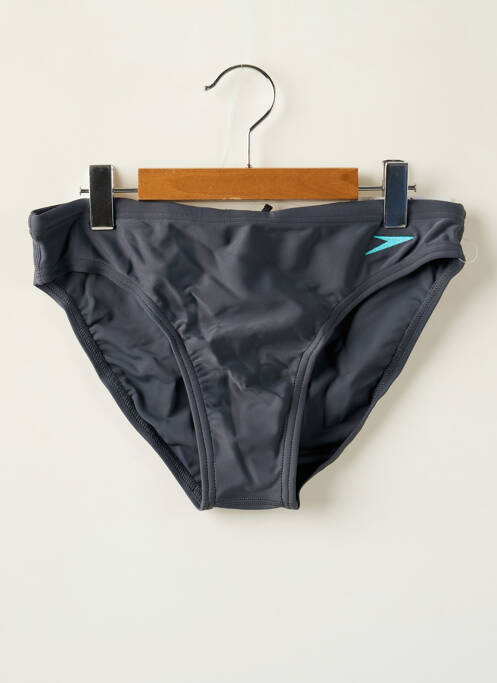 Slip de bain gris SPEEDO pour garçon