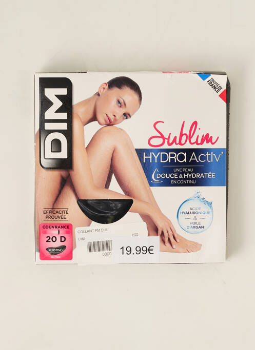 Collants noir DIM pour femme