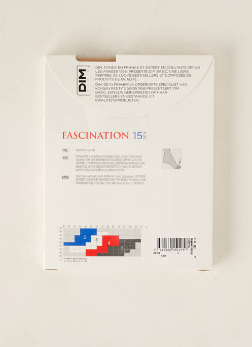 Collants chair DIM pour femme