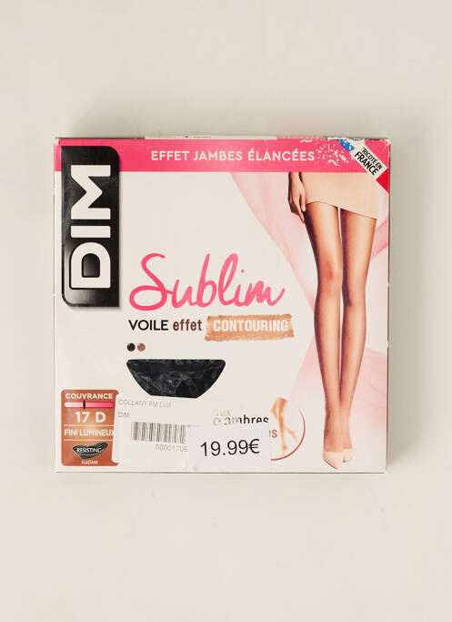 Collants noir DIM pour femme