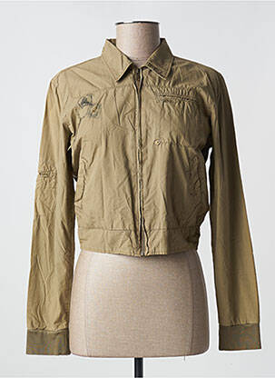 Veste casual poches vert TEDDY SMITH femme