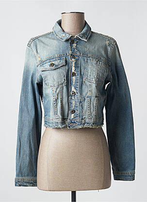 Veste casual poches bleu FREEMAN T.PORTER femme