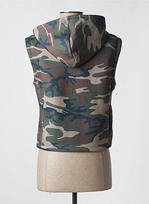 Veste casual col rond vert FREEMAN T.PORTER femme
