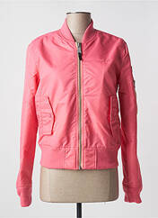 Blouson rose SCHOTT pour femme seconde vue