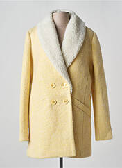 Manteau long jaune DEUX TWO pour femme seconde vue