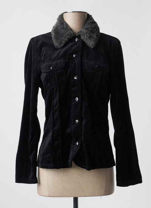 Veste casual noir TEDDY SMITH pour femme