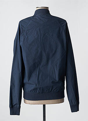 Blouson effet matière satinée bleu MINIMUM femme