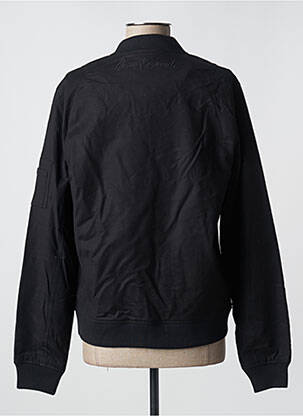 Blouson col v noir KAPORAL femme