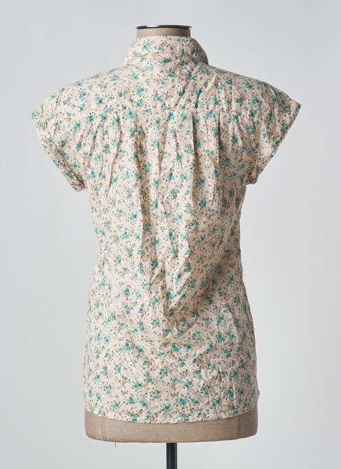 Chemisier beige ICHI pour femme