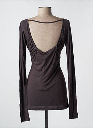 T-shirt manches longues manches longues marron MISS SIXTY femme