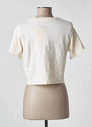 T-shirt coupe droite manches courtes beige LEVIS femme
