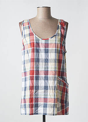 Top sans manche sans manche rouge SUPREME BEING femme