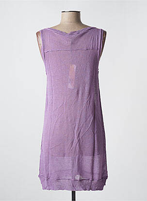 Gilet sans manche coupe cintrée violet KILL DEAL femme