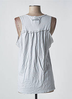 Débardeur stretch sans manche gris SO CHARLOTTE femme