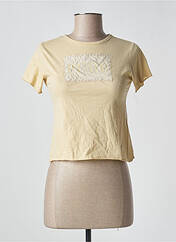 T-shirt beige TEDDY SMITH pour femme seconde vue