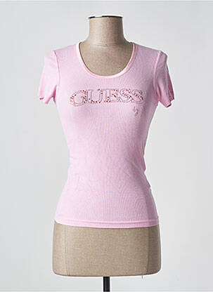 T-shirt rose GUESS BY MARCIANO pour femme