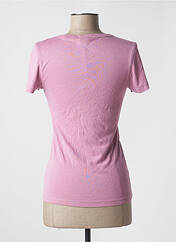 T-shirt rose LEE pour femme seconde vue