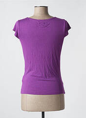 T-shirt violet BLEND SHE pour femme seconde vue