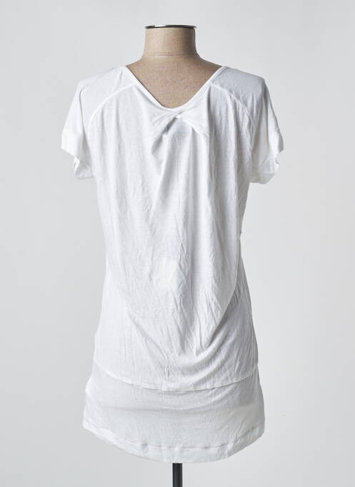 T-shirt stretch manches courtes blanc G STAR femme