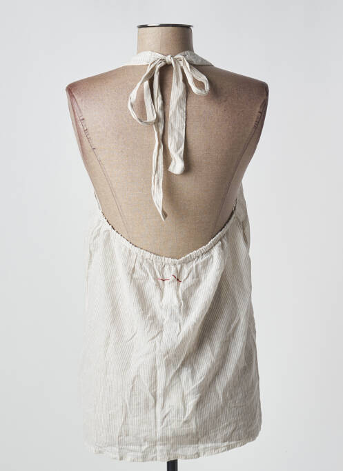 Top beige TEDDY SMITH pour femme