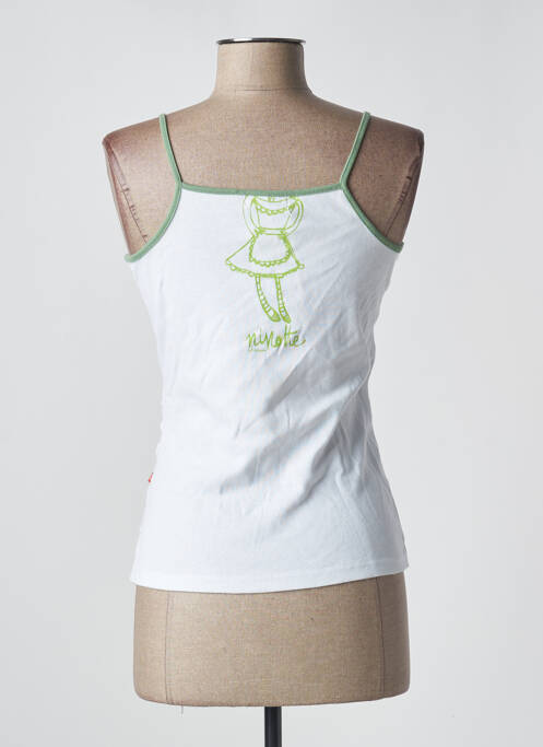 Top vert PHINEAS femme