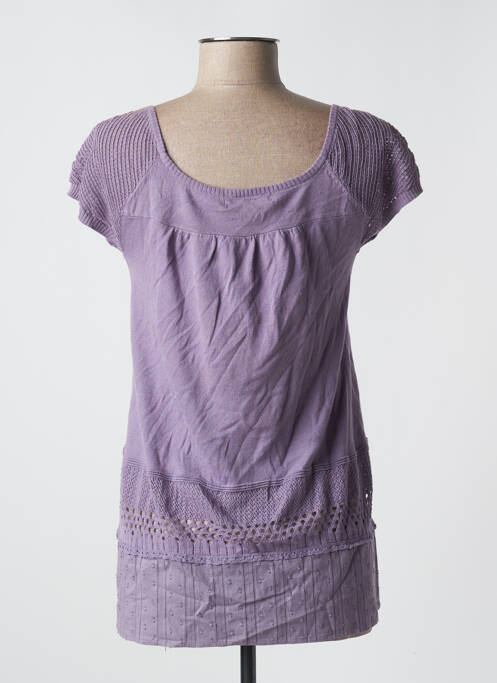 Top violet 2 TWO pour femme